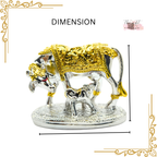 Kamdhenu Cow and Calf Idol
