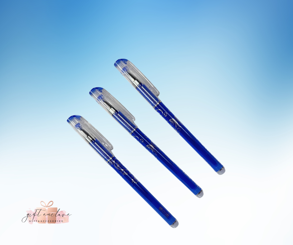 Erasable Pen (blue) pack of 12